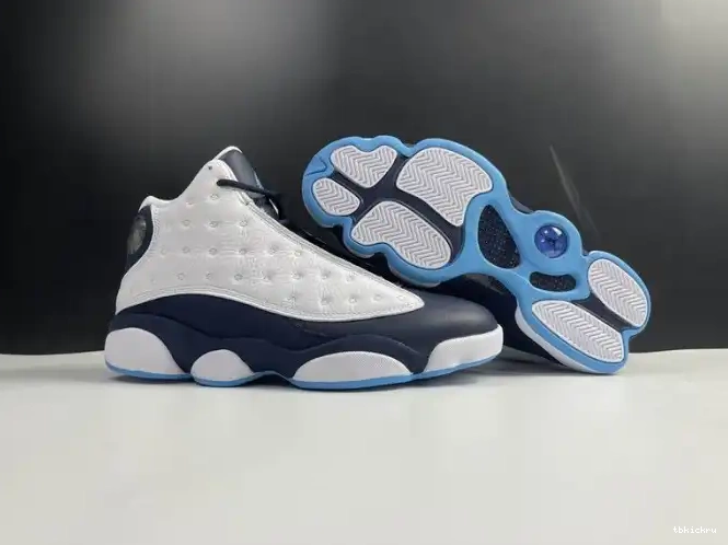 Rep TBK 13 Air Jordan Dark Powder Blue 414571-144 0602